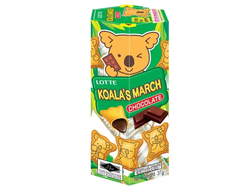 Koala’s March Csokoládéval Töltött Keksz 37G -