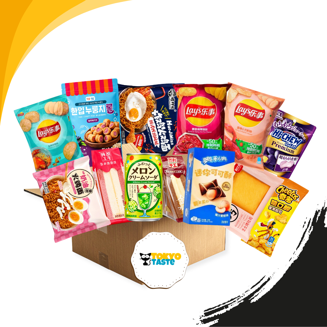 Édes-Csípős Ázsiai Snack Kaland Csomag – 13 finomsággal