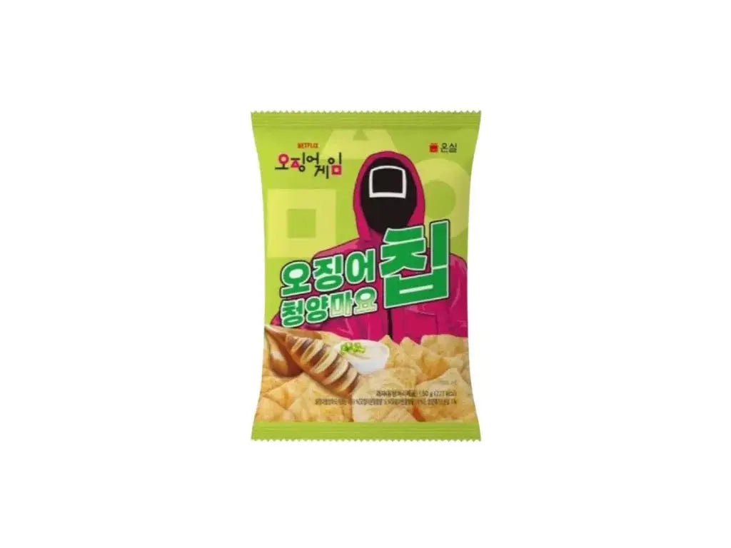 Netflix Squid Game Zöld Chilis Majonézes Chips 50G -
