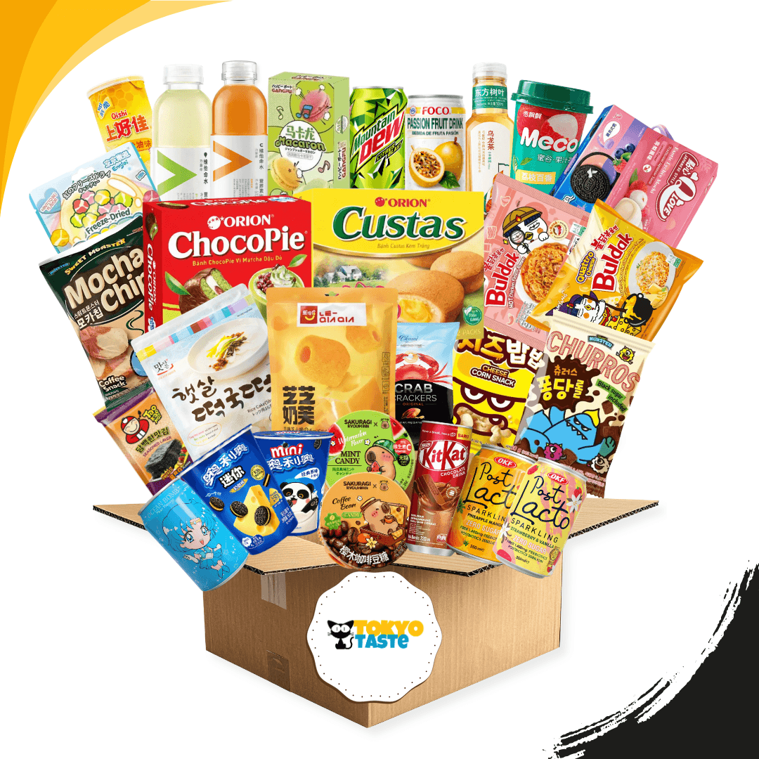 GIGA Pack - Kóstoló csomag: Ázsiai snack válogatás