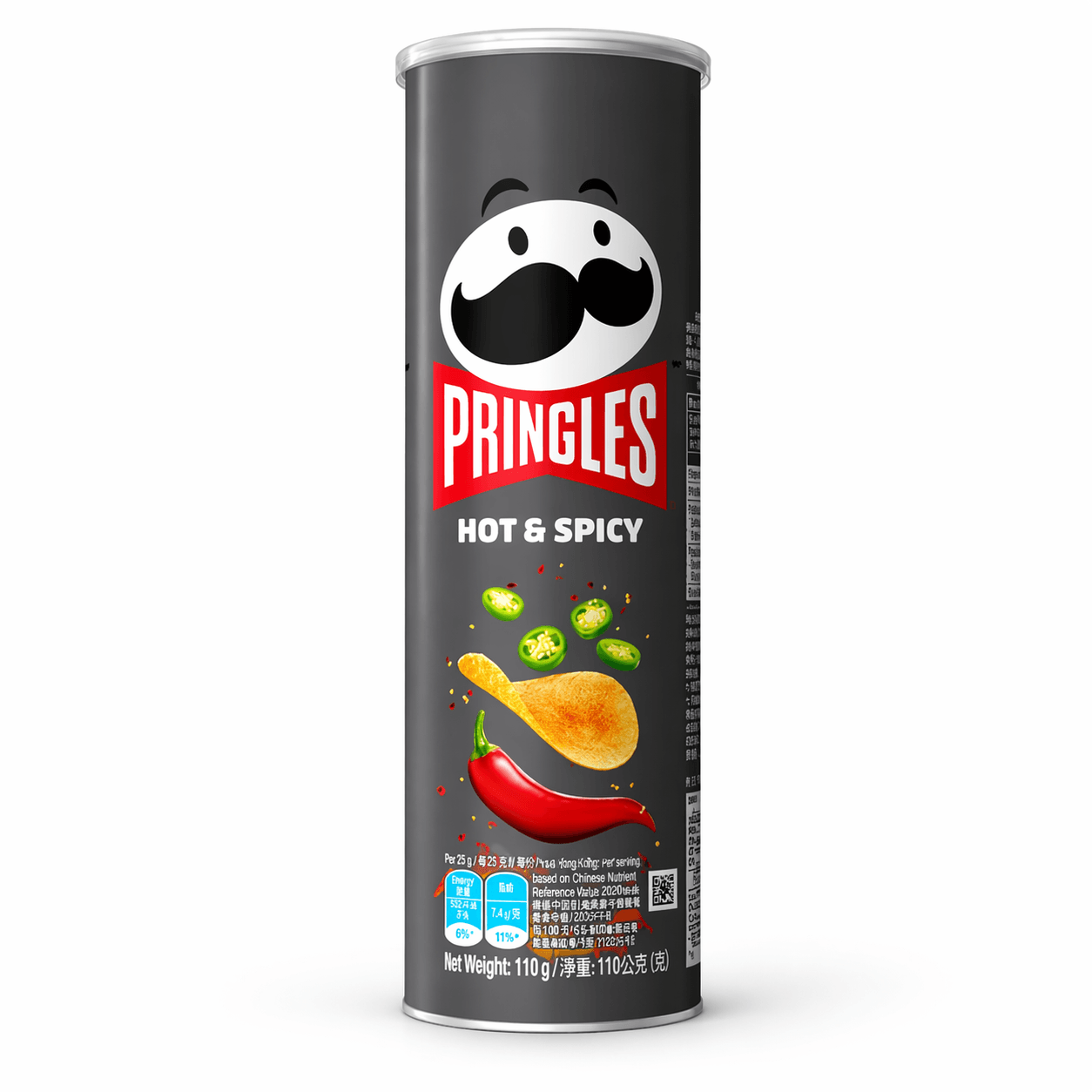 Pringles Original Extra Csípős Chips 110G