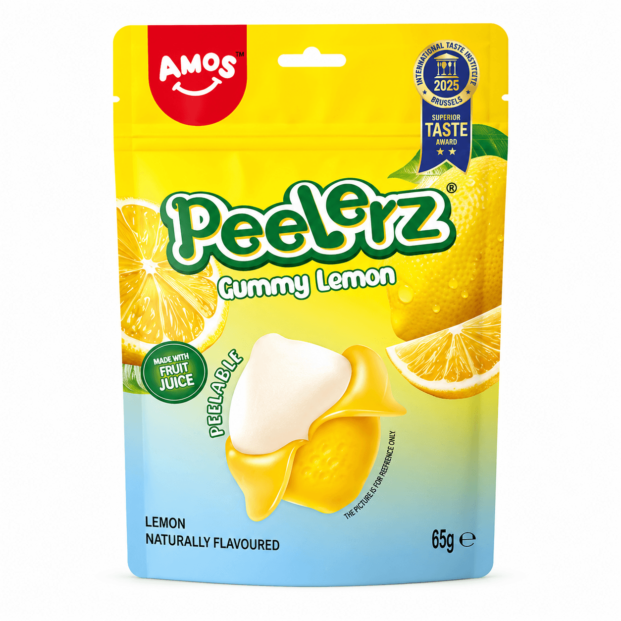 Peelerz Citrom Ízű Hámozható Gumicukor 65GAMOS
