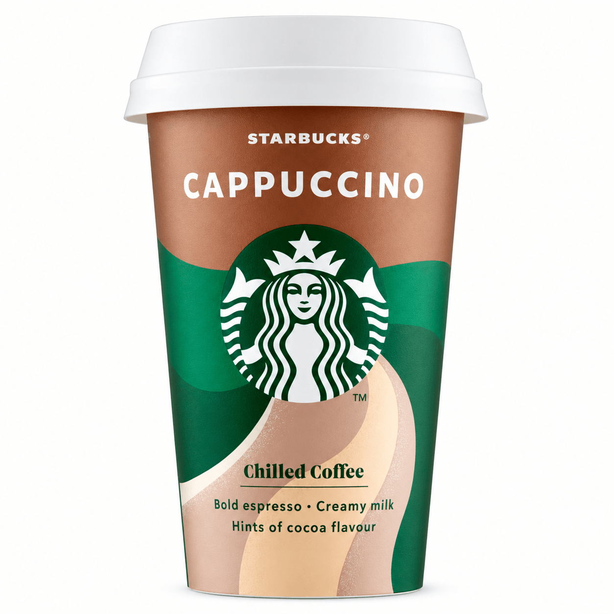 Starbucks - Klasszikus Cappuccino Félzsíros Kávés Tejital 220MLStarbucks