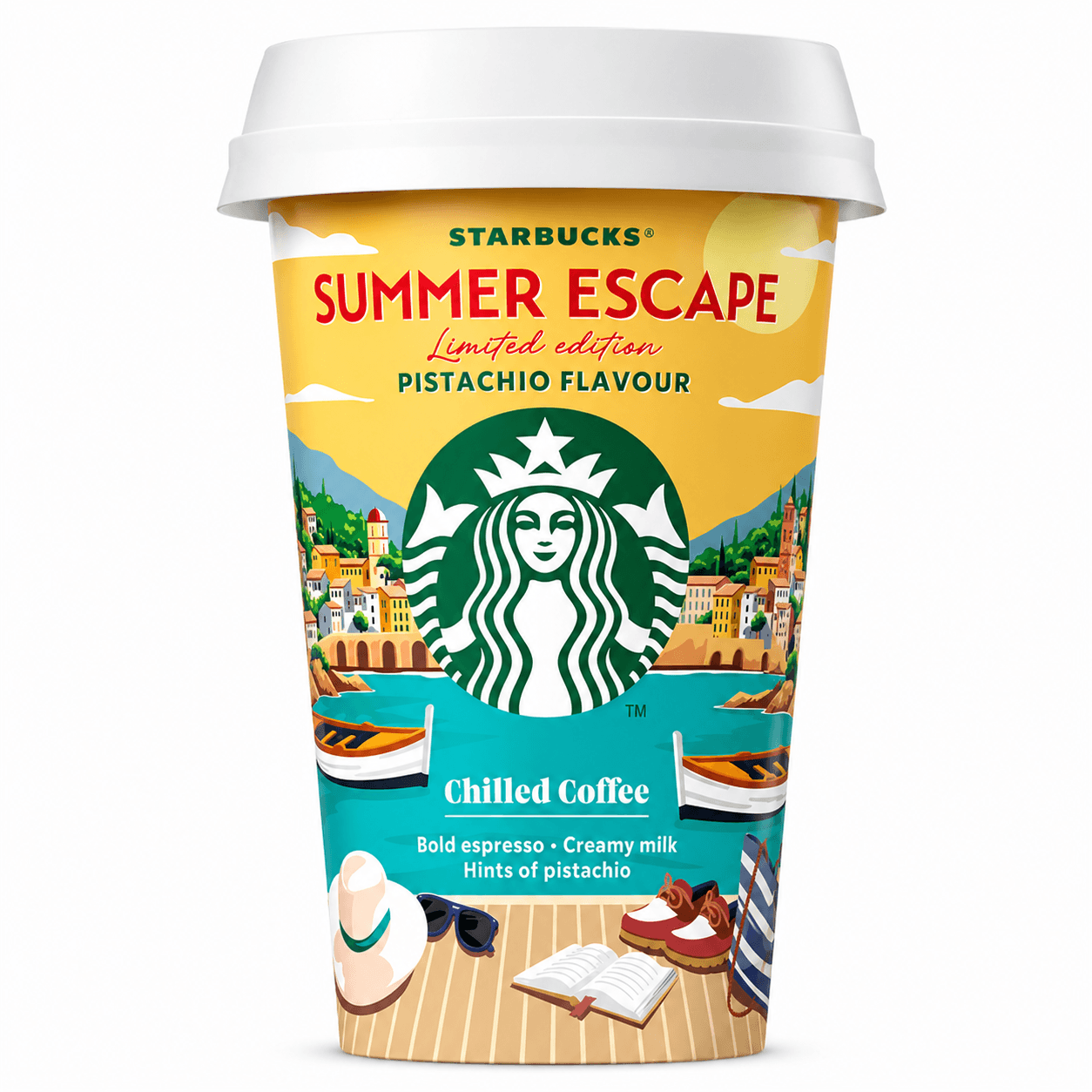 Starbucks - Summer Escape Pisztáciás Kávés Tejital (Limitált Kiadás) 220MLStarbucks
