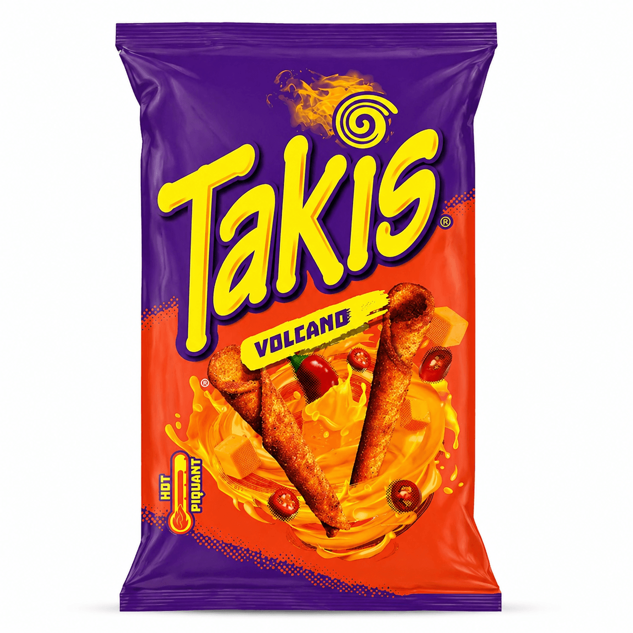 TAKIS Sajtos Queso Volcano Kukorica Chips 100G