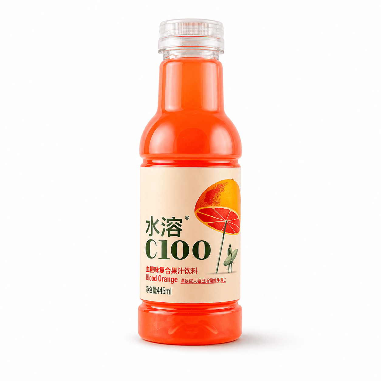 ShuiRongC Vérnarancs Ízű C-vitaminos Ital 445ML