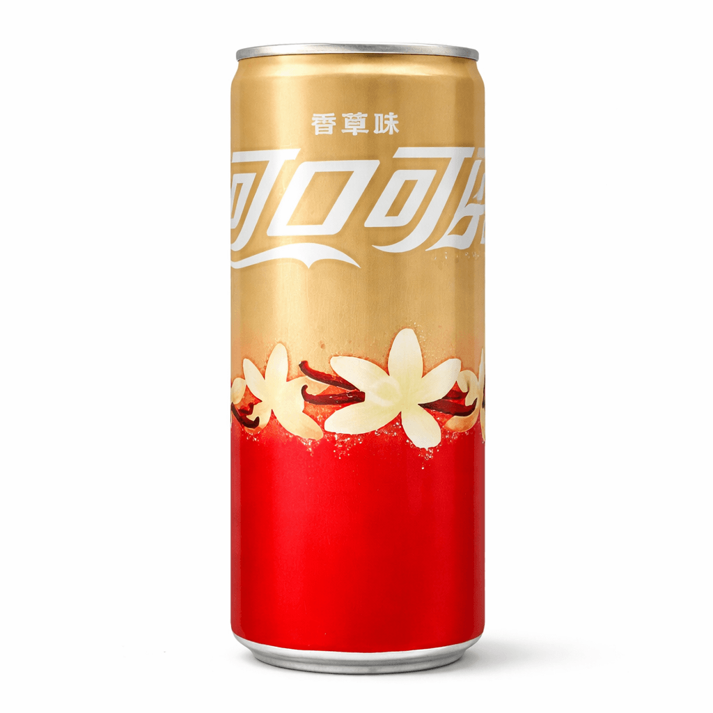 Coca Cola Vanília Ízű Szénsavas Üdítőital 330ML