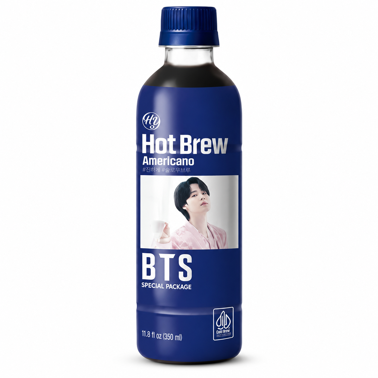 Hy Fresh Hot Brew Americano Fekete Kávéital - BTS Edition 350ML