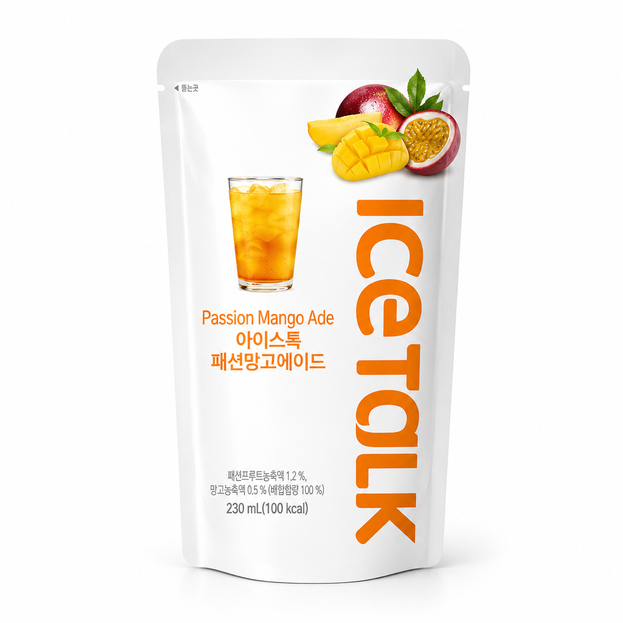 Ice Talk Maracuja-Mangó Ízű Ade 230ML