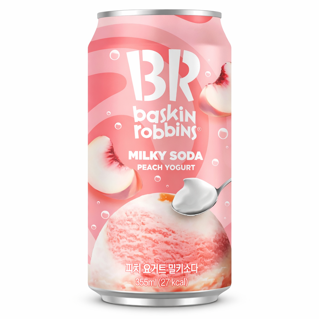 Őszibarackos Joghurtos Szénsavas Koreai Limonádé 350ML