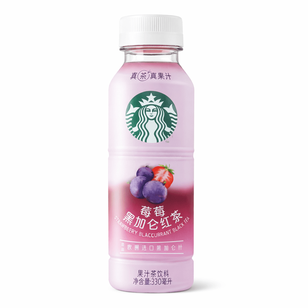 Starbucks Fekete Tea - Eper és Feketeribizli Ízesítéssel 270ML