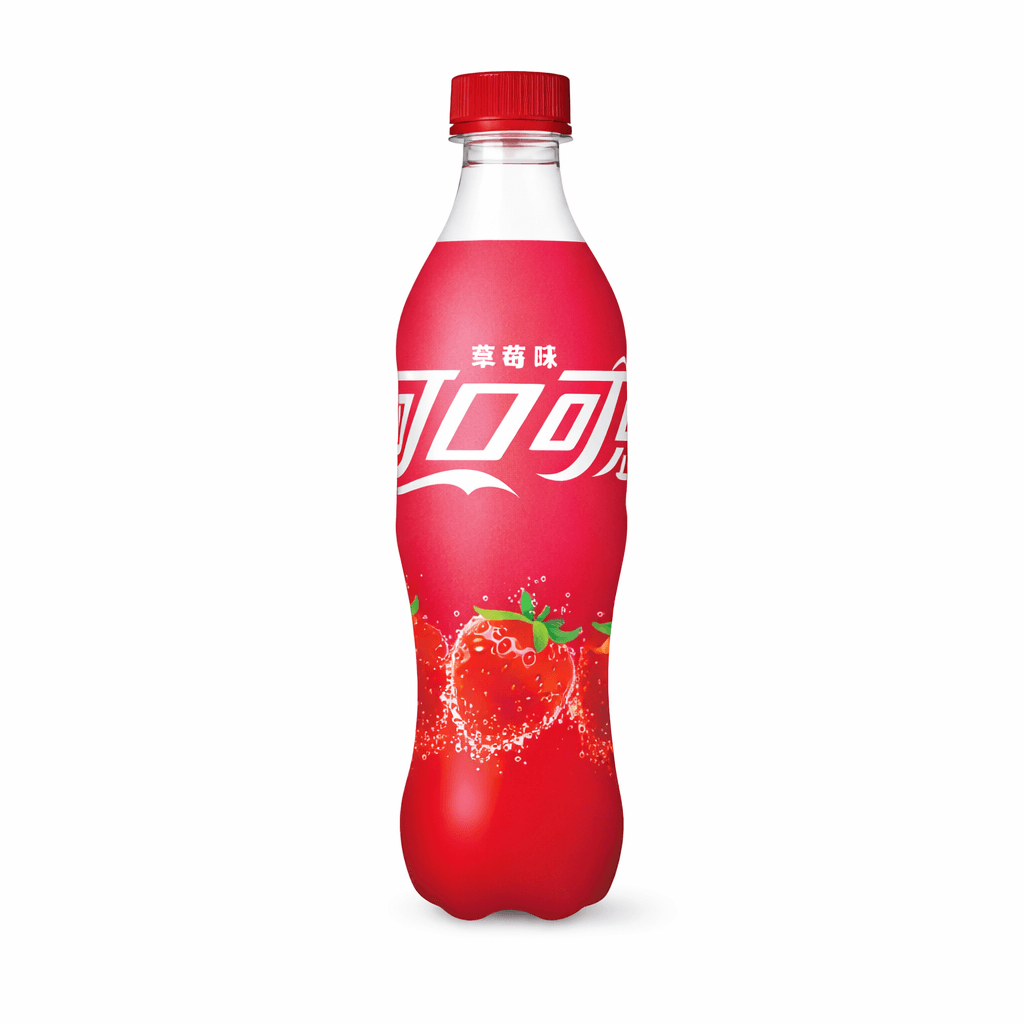 Coca Cola Eper Ízű Szénsavas Üdítőital 500ML