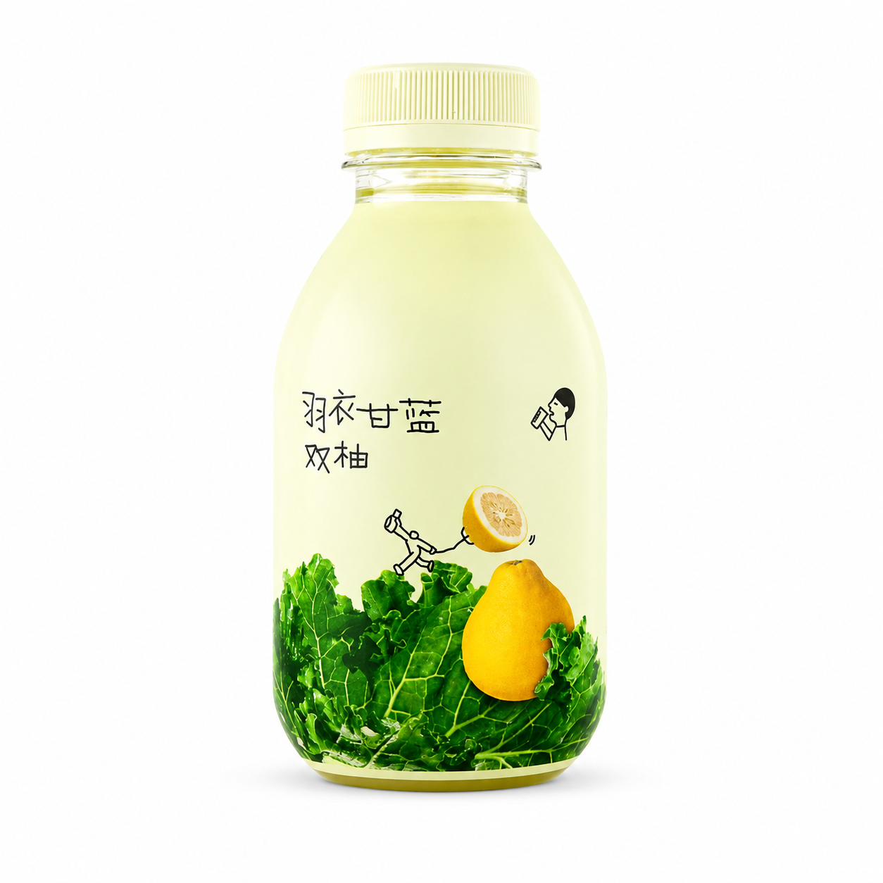 HEYTEA Kelkáposzta–grapefruit–pomelo gyümölcs-zöldség ital 350 ml