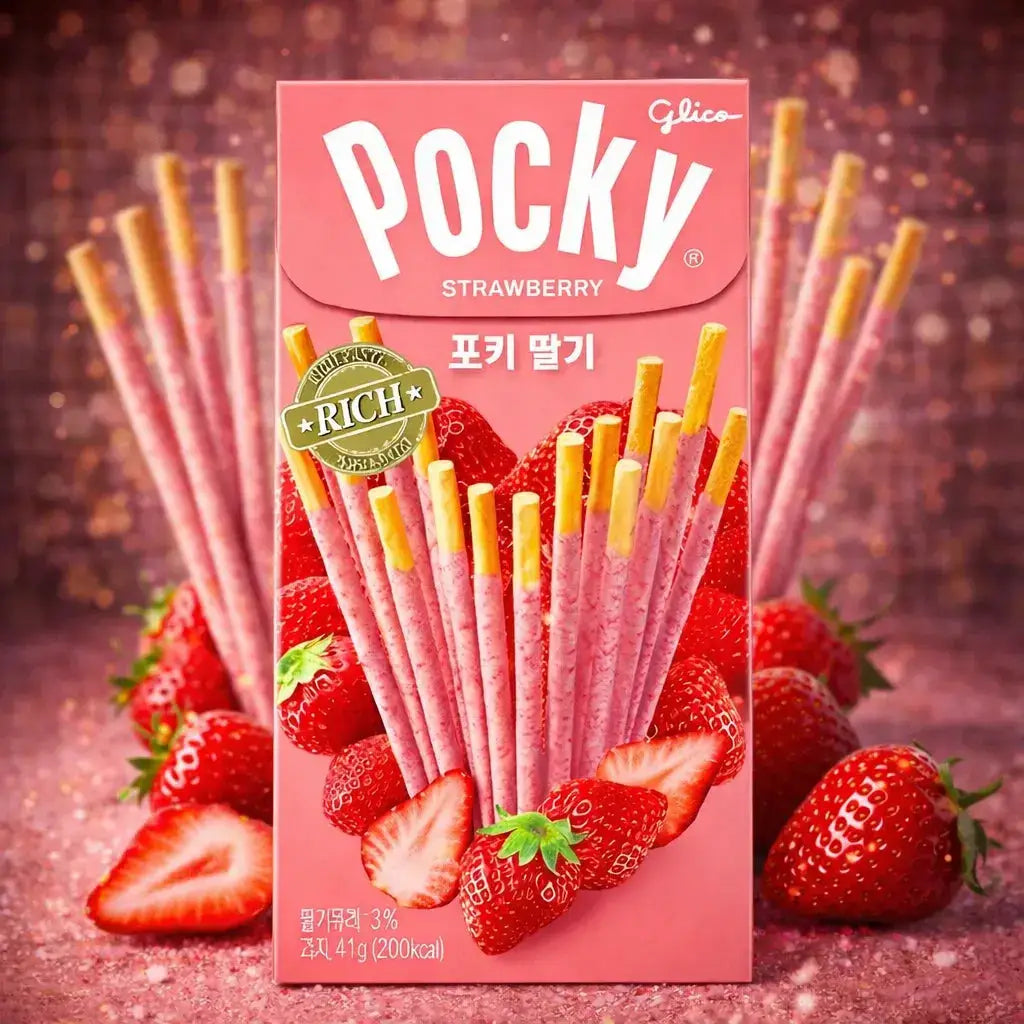 Glico Pocky Extrán Epres Pálcika 41G