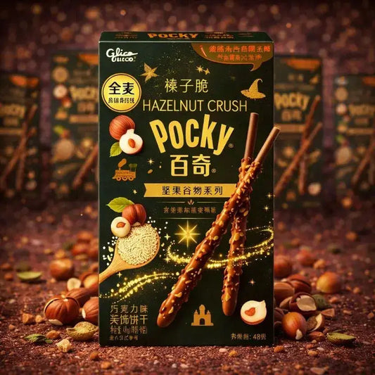 Glico Pocky Zúzott Mogyorós Pálcika 48G