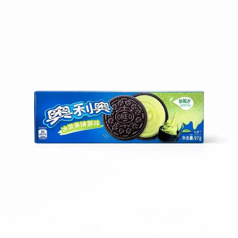 Oreo - Matchás Fagyival Töltött Keksz 97g
