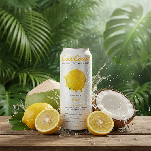 CocoCoast Kókuszvíz Yuzuval 320ML