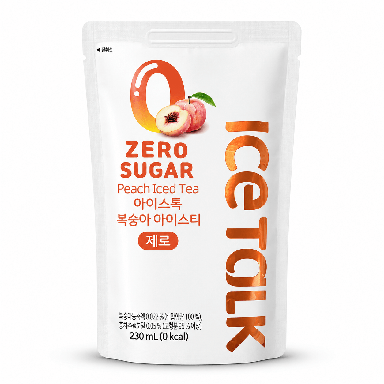 Ice Talk ZERO Őszibarack Ízű Ade 230ML