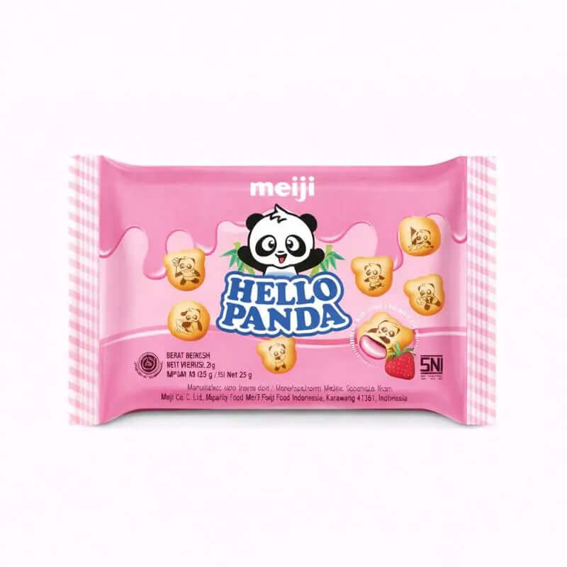 Meiji Hello Panda Epres Keksz 25G