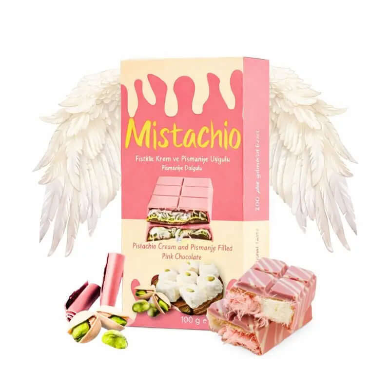 Mistachio Angel Hair Dubai Pink Csokoládé 80G