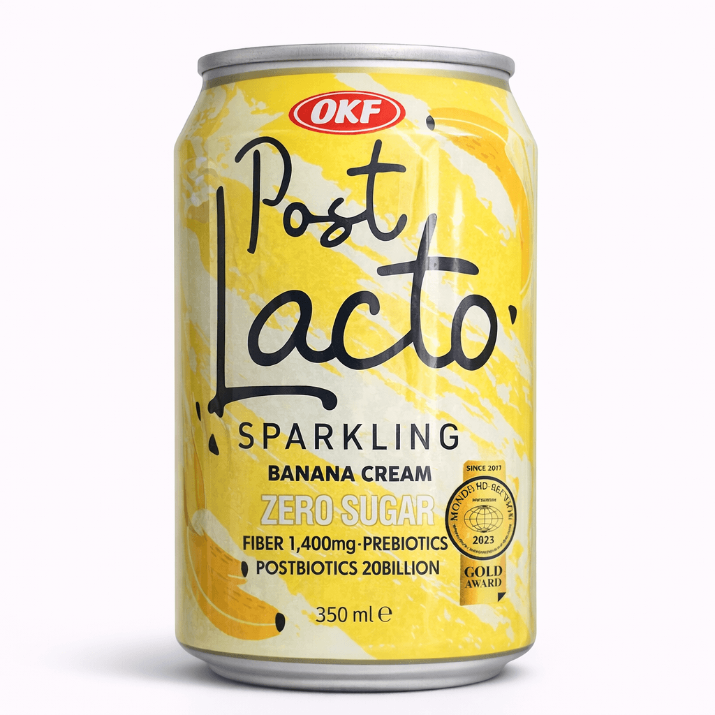 Post Lacto Banánkrém Ízű Zero Szénsavas Üdítőital 350ML