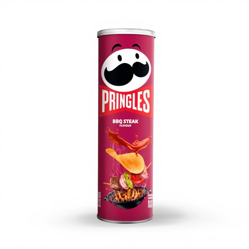 Pringles BBQ Steak Ízű Chips 110G