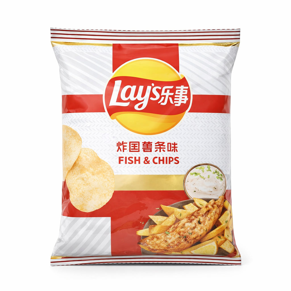 Lay’s Fish & Chips Ízű Burgonyachips – FIFA World Cup Edition 70G