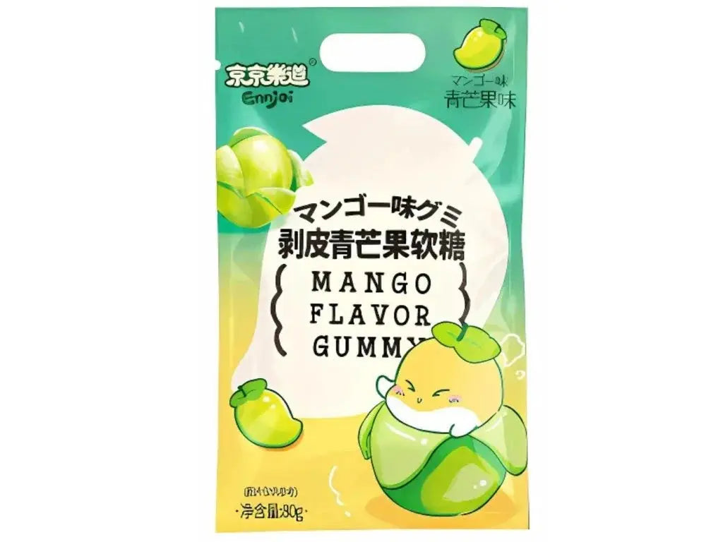 Ennjoi Zöld Mangós Hámozható Gumicukor 80G -
