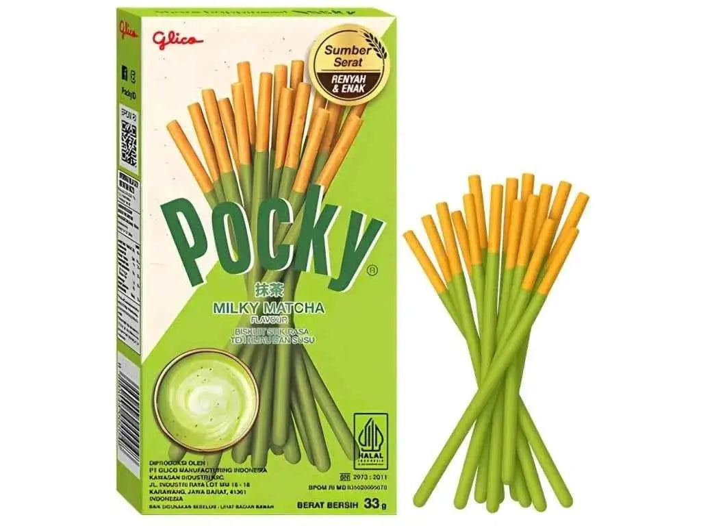 Glicko Pocky Matcha Ízű Pálcika 33G -