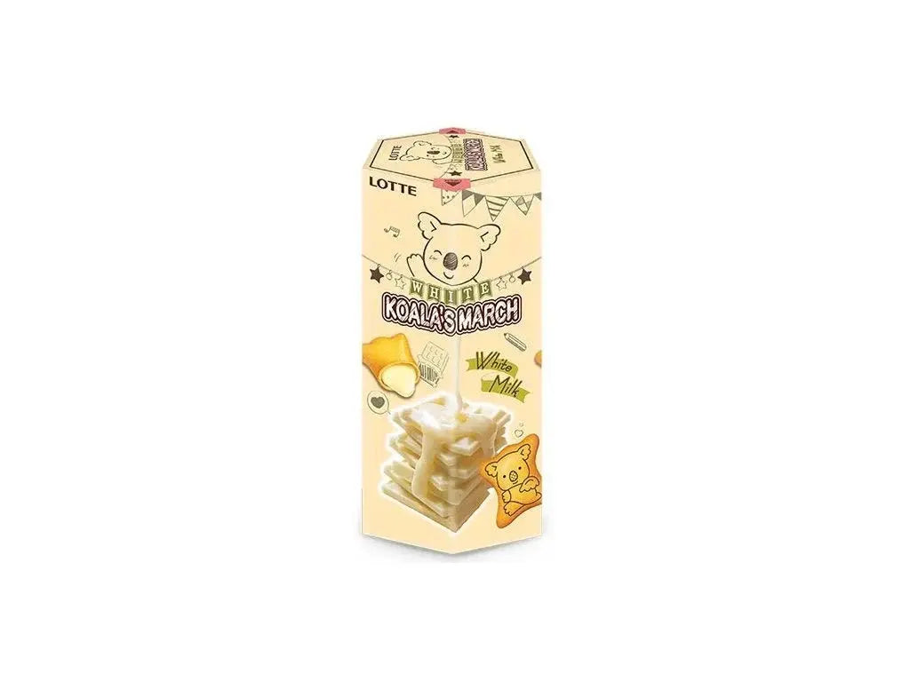 Koala's March White - Tejszínnel & Sajttal Töltött Keksz 37g -