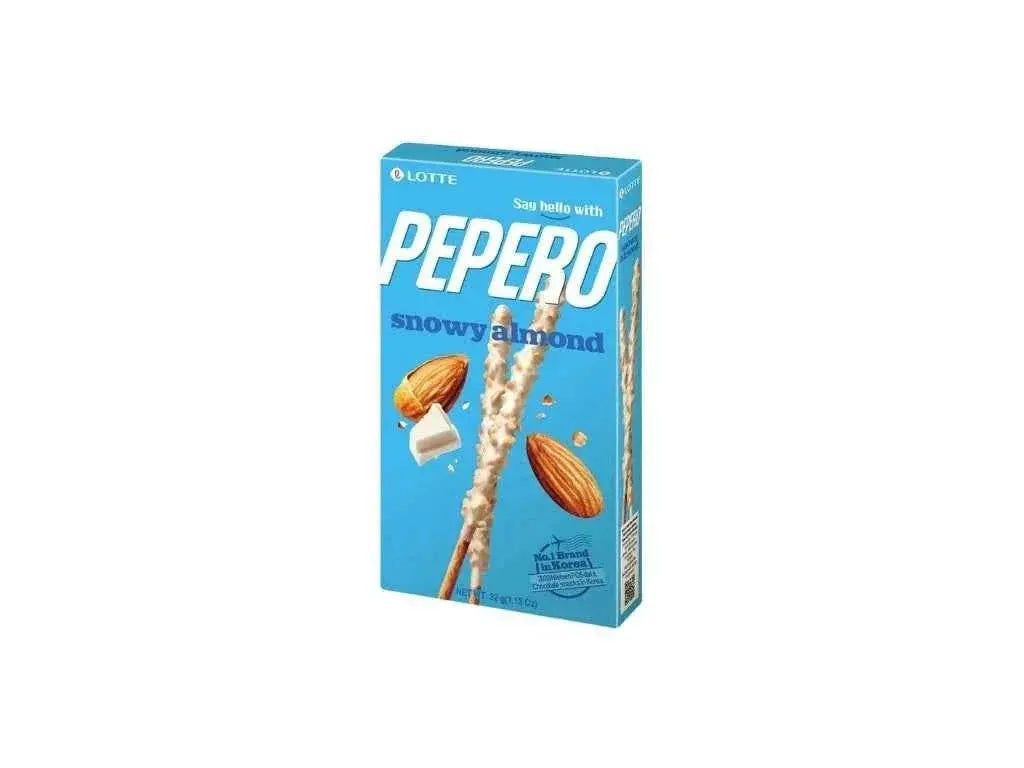 Lotte Pepero Havas Mandulás Pálcikák 32g -