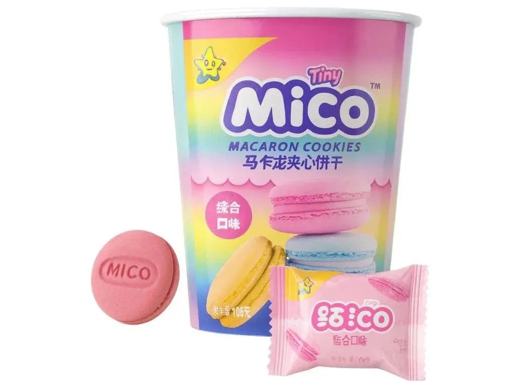 Mico Vegyes Ízû Macaron Keksz 88G -