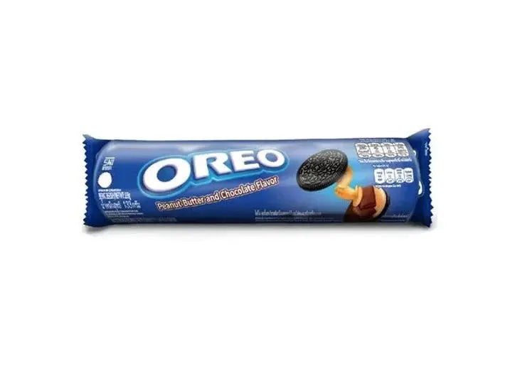 Oreo Mogyoróvajas-Csokoládés Krémmel Töltött Keksz 110.4G -