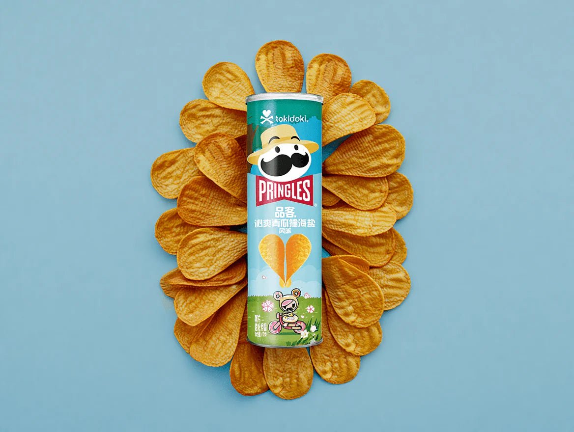 Pringles Uborka és Tengeri Só Ízű Chips 110gPringles