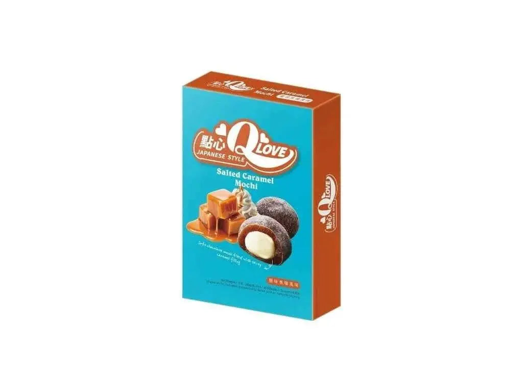 QLove Sós Karamellás Deluxe Mochi 180g -
