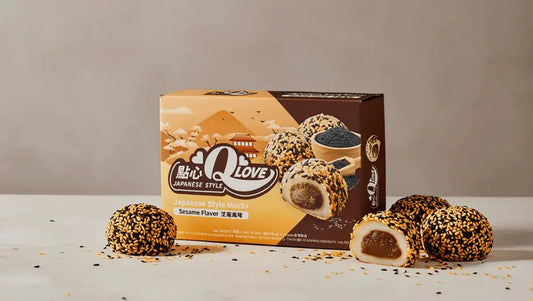 Qlove Tradicionális Szezámmagos Mochi 180G -