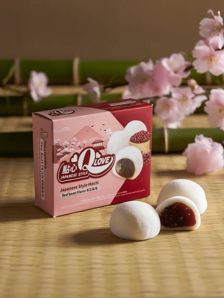 QLove Tradicionális Vörösbabos Mochi 180gQLove