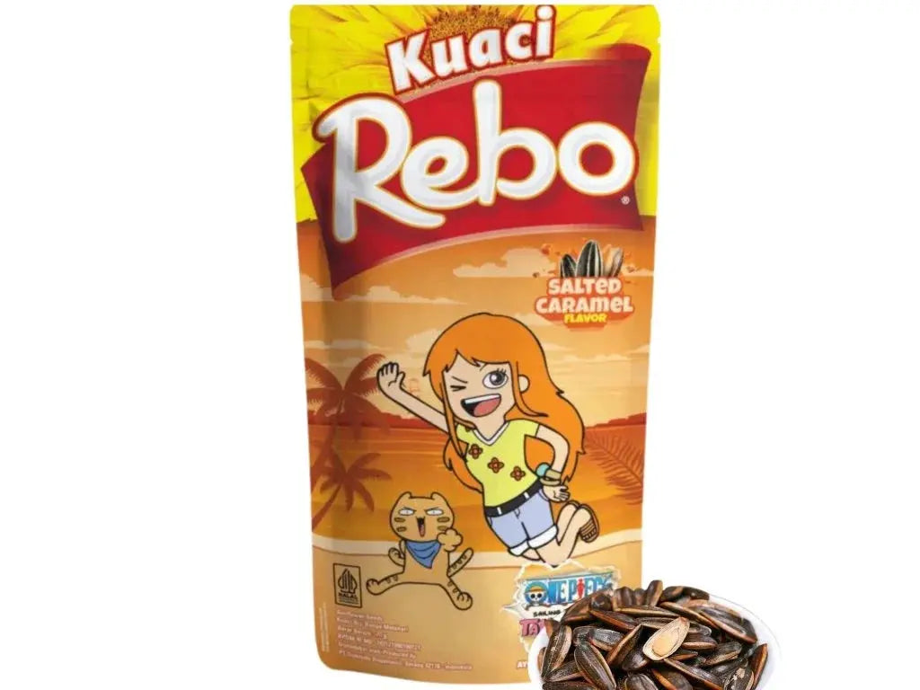 Rebo One Piece Sós Karamellás Napraforgómag – Limitált Kiadás 70G -