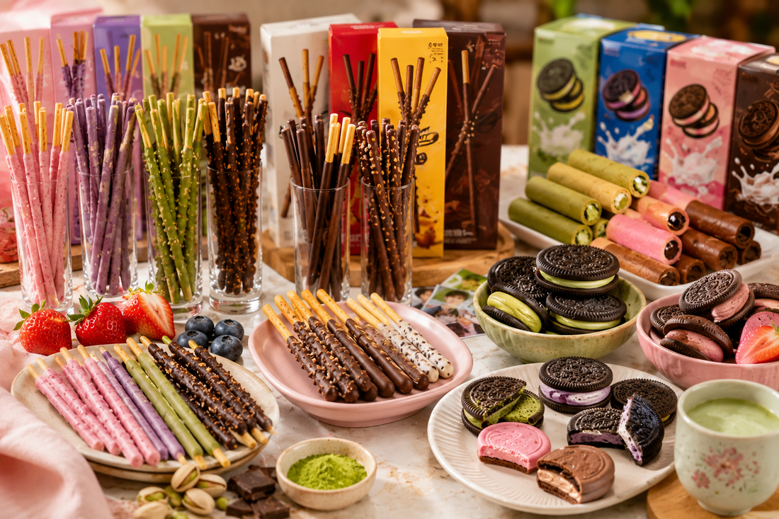 Pocky Pepero Oreo különleges ízek