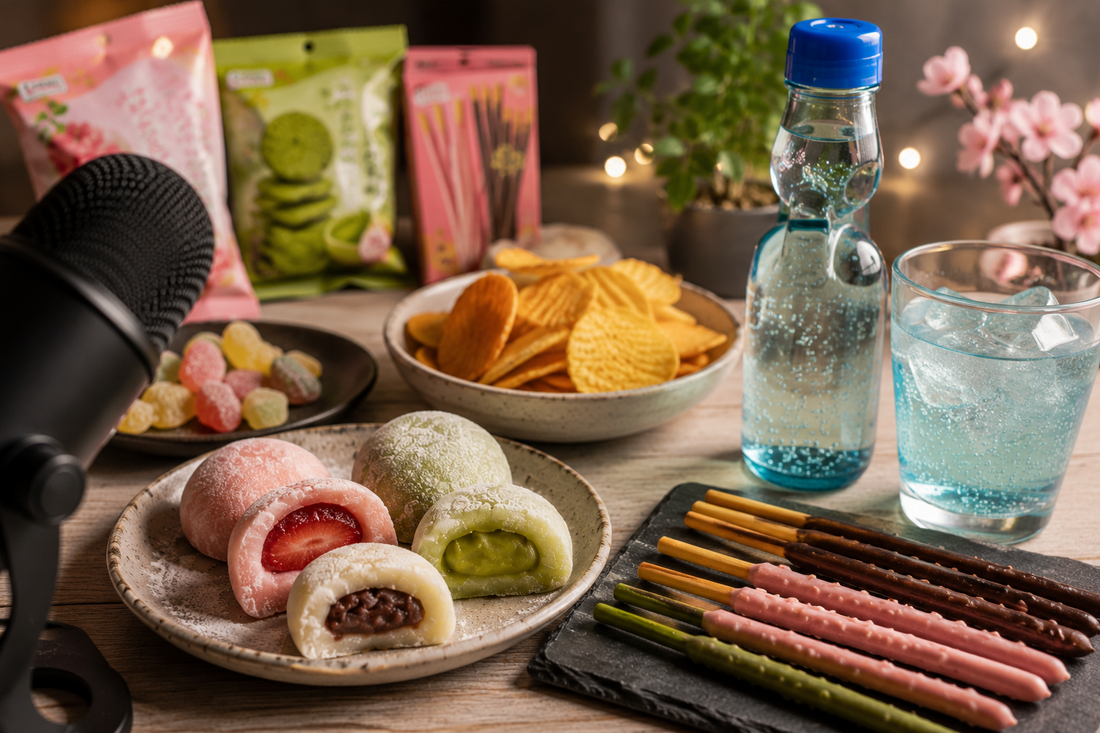 ASMR és Ázsiai snackek, édességek, miért működik?