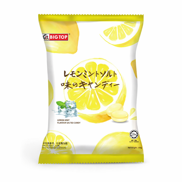 Citromos- Mentás Sós Cukorka 100G