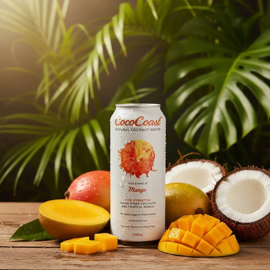 CocoCoast Kókuszvíz Mangóval 320ML