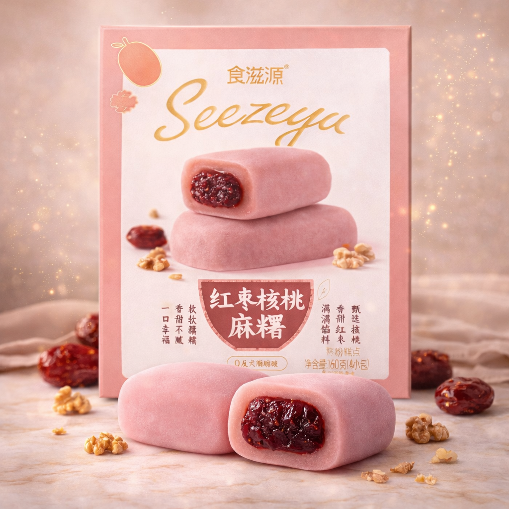 Seezeyu Prémium Datolyás-Diós Mochi 160G