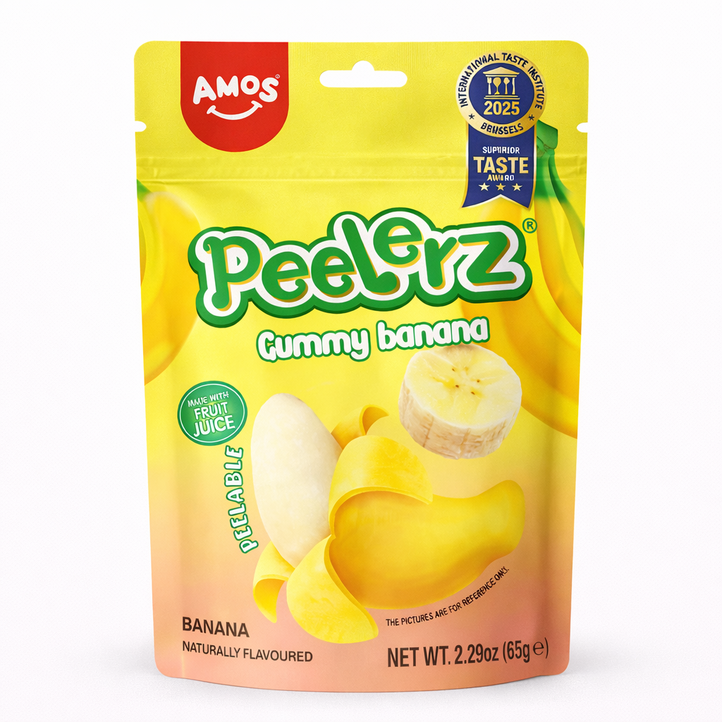 Peelerz Banán Ízű Hámozható Gumicukor 65G