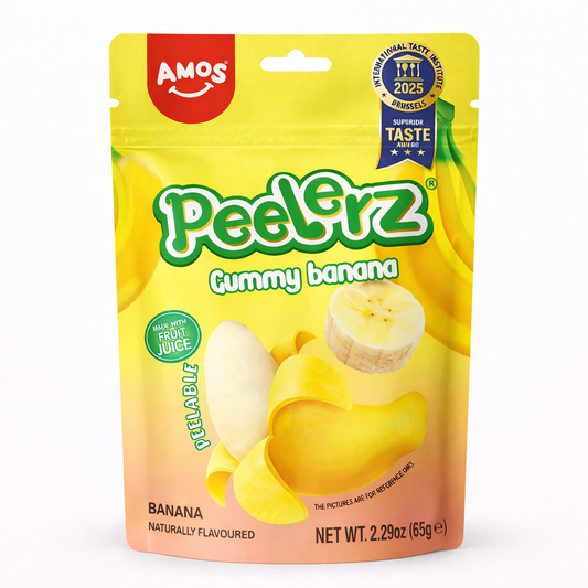 Peelerz Banán Ízű Hámozható Gumicukor 65G