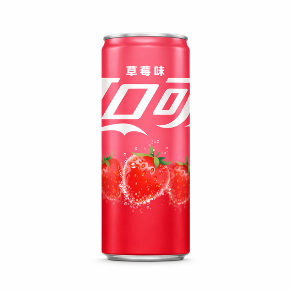 Coca Cola Eper Ízű Szénsavas Üdítőital 330ML