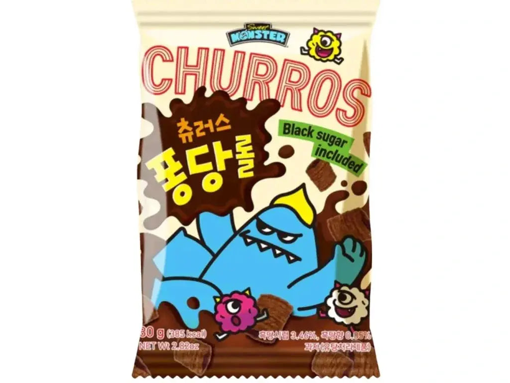 Sweet Monster Churros Pongdangroll Édesség 80G -