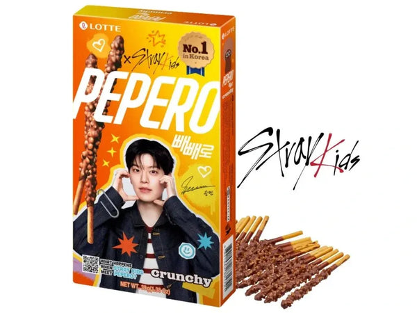 Lotte Pepero STRAY KIDS Ropogós Pálcika 39G