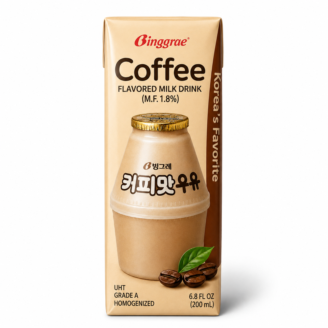 Binggrae Kávé Ízű Tejital 200ML
