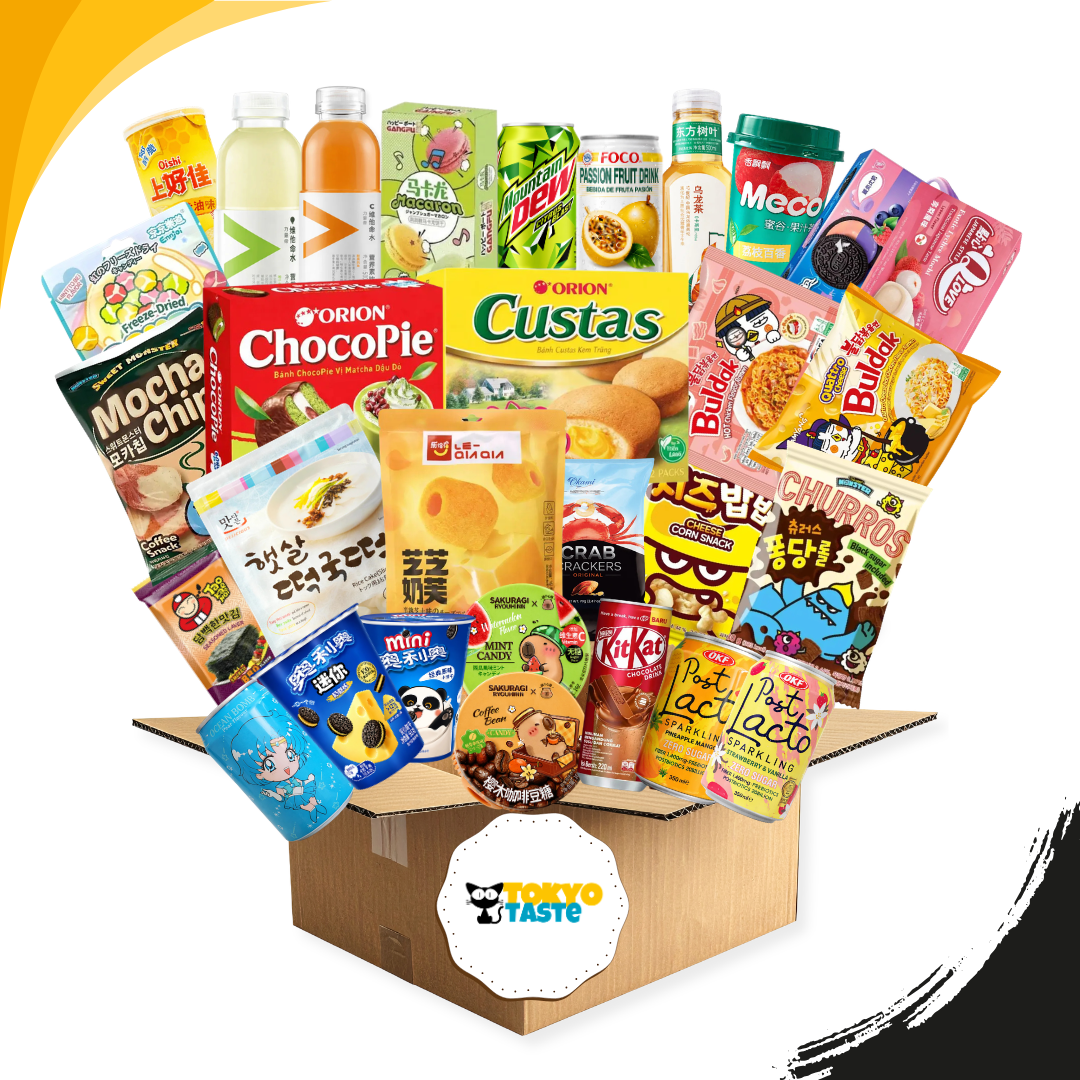 GIGA Pack - Kóstoló csomag: Ázsiai snack válogatás